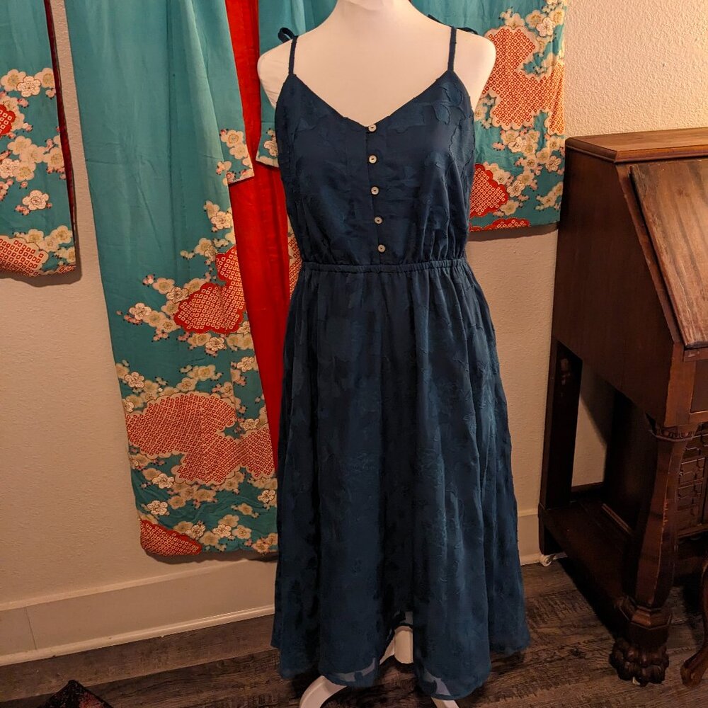 Lauren Conrad Teal Summer Dress